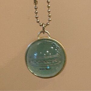 Coach Orb/globe bag charm